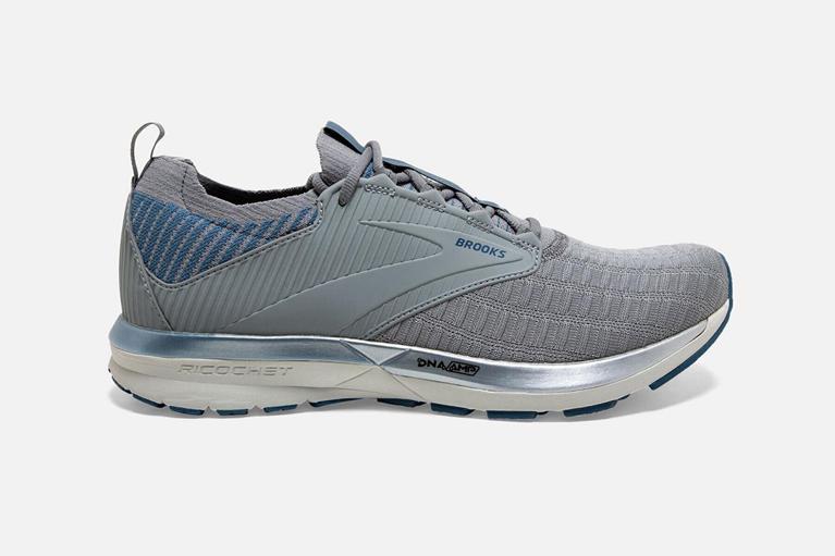 Brooks RICOCHET 2 LE Road Running Shoes Mens Outlet - Grey (RWQ467519)